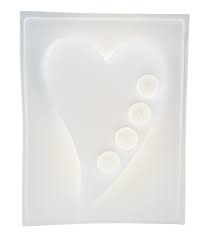 Circulon silicone 20 cm r. Giessform Herz Fur Teelichte Modellierform Kaufland De