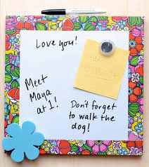 cute dry erase board for back to school mod podge rocks