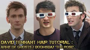 David tennant's hair #theoneshow, alongside a shocked face emoji. David Tennant Hair Tutorial No 1 Army Of Ghosts Doomsday Youtube