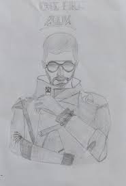 Tons of awesome free fire dj alok wallpapers to download for free. Lockdown Special Dj Alok Free Fire Male Sketch Art Special