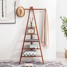 Stand Meiduo Leiter Bücherregal Leiter Regal Wand Regal