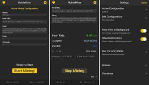 Bitcoin mining software monitors this input of your miner while also displaying statistics such as the speed of your miner, hashrate. Apple S Updated Review Guidelines Prohibit Cryptocurrency Mining Apps On Ios And Macos 3utools
