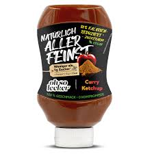 I feel like a time machine has taken me back to 1979.walking down the streets of butzbach,west germany with a paper funnel full of fries and this great ketchup.this is the real thing and it taste great. Ohso Lecker Curry Ketchup 350 G Diashop