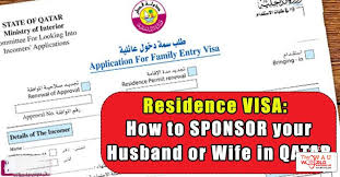 Letter of support for applicant's spouse visa application sponsors name sponsors address 25/05/2017 dear sir or madam, re: How To Sponsor Husband Or Wife Residence Visa In Qatar Legal Qatar Wau