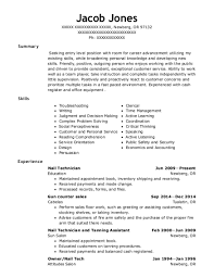 Nail technician resume cover letter sample. 20 Best Nail Technician Resumes Resumehelp
