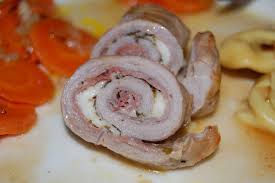 Roules De Veau Jambon De Bayonne Mozarella Jambon De Bayonne Veau Jambon