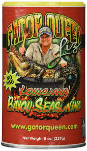 She learned the trade by going on hunting trips . Gator Queen Liz Louisiana Bayou Seasoning Elizabeth Choate From Swamp People 8oz Can Walmart Com Walmart Com