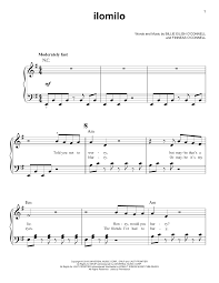Check spelling or type a new query. Ilomilo Sheet Music Billie Eilish Easy Piano