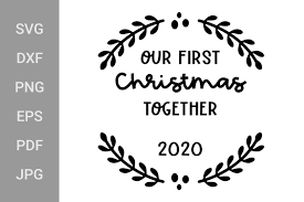 Browse svg vectors about christmas term. Our First Christmas Couple Ornaments Svg 975574 Cut Files Design Bundles