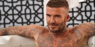 David beckham show his tattoo in peking university! David Beckham S 60 Plus Tattoos And Their Meanings