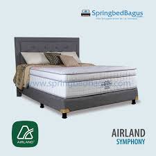 Anda bisa memilih ukuran mana yang akan anda gunakan dan sesuai dengan kondisi kamar anda. Springbed Airland Tipe Symphony Spring Bed Bagus