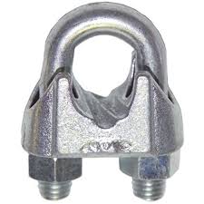 Campbell Approved Supplier DUR86890 5/8 Malleable Wire Rope Clip