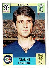 World Cup Story No.52 Gianni Rivera of Italia Mexico 70