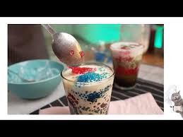 It is served chilled, with other toppings such as fruit, or in bubble tea or other drinks. Resepi Che Nom Sagu Gula Melaka Viral Youtube