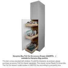 Maybe you would like to learn more about one of these? Hampton Bay Hampton Assembled 18x84x24 In Pantry Kitchen Cabinet In Satin White Kp1884 Sw The Home Depot In 2021 Utility Cabinets Cabinet Pantry Cabinet
