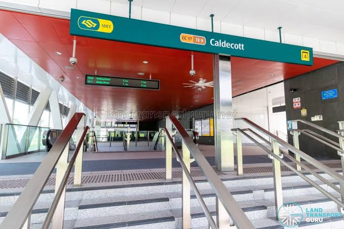 Caldecott MRT Station | Land Transport Guru