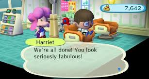 At shampoodle's, you can talk to harriet the poodle. Hair Style Guide Animal Crossing Wiki Fandom