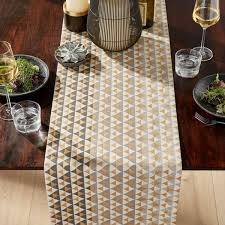 Shop designer tablecloths and runners. Buy Luxury Table Runners Online Crate And Barrel Uae