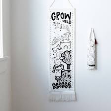 Wee Gallery Canvas Growth Chart