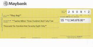 Download maybank2u 3.10 for android for free, without any viruses, from uptodown. Professional Cheque Printing Examples