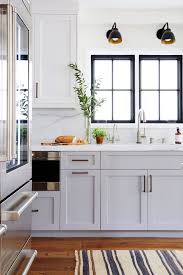 Black And White Farmhouse Kitchen Decor Marina Del Rey Beach Farmhouse Kitchen Decor Home Kitchens Modern Black Kitchen