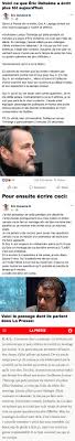 Lepage et le chef du parti conservateur du québec, éric duhaime étaient en train de procéder à un échange tendu que le comédien s'est proposé comme « l'avocat du diable ». Une Petite Guerre Eclate Entre Eric Duhaime Et Guy A Lepage
