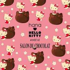 Hana Hello Kitty Visite Le Salon Du Chocolat