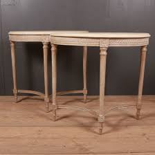 Pair Of Late 19th C Swedish Console Tables 1890 Reference 5298 Dimensions 33 Inches 84 Cms Wide 14 Inch Antique Table Antique Console Table Console Table