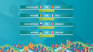 Uefa Euro 2020 Quarter Final Ties Confirmed Uefa Euro 2020 Uefa Com
