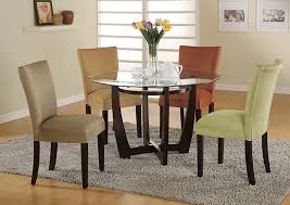 Maybe you would like to learn more about one of these? Bloomfield Cappuccino Round Glass Top Dining Table Downtown Furniture Co