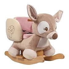 Emil Rosy Deer Rocker 99 Liked On Polyvore Featuring Home Children S Room Children S Furnitur Baby Rocking Horse Baby Doll Accessories Rocking Horse Toy