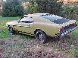1969 Ford Boss 302 Garage Find Barn Find Cars Junkyard Cars Ford Classic Cars