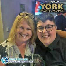 🔵⚽ OUTSTANDING YVETTE ⚽🔵 If you've been at New Lane for longer than about  10 minutes, you've probably met our amazing Yvette! ✨Among all the other  things she does at York RI,