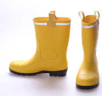 Anti Slip Wellington Boots PVC Safety Boots with Reflective ...