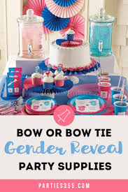This video is about how to make a beautiful baby shower decoration for your baby shower. Gender Reveal Baby Shower Idea Bow Or Bow Tie Reveal Party
