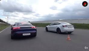 The epa only data for the 2020 taycan, but we believe it is still the same for 2021. Viertelmeile Mit Porsche Taycan Zwei Performance Teslas Teslamag De