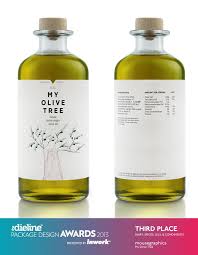 The Dieline Package Design Awards 2013 Dairy Spices Oils Sauces Condiments 3rd Place My Olive Tree Olive Oil Packaging Oil Packaging Olive Oil Bottles