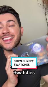 yoooooo indie makeup brands are really out here! Siren sunset by lunar  beauty drops tomorrow 🧜🏻‍♀️ #makeup #beauty #indie