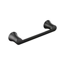 You will have to modify it to make it sturdy or by the 0.8 in width towel bar from another place. Moen Yb0286bl Doux Matte Black 9 In Hand Towel Bar First Supply
