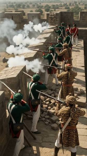 168 years ago, on the 5th January 1858, D Battery fought in the Battle of Secundra Gunge, near Allahabad during the Indian Mutiny. This engagement saw D Battery Royal Horse Artillery (then