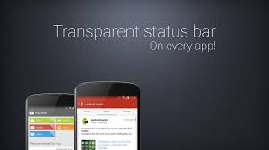 This functionality is available from the factory in android 4.4 kitkat, but it is limited because this only . Transparent Status Bar Oneplus Community