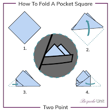 2# the one point pocket square square. How To Fold A Pocket Square 6 Easy Folds For Any Situation