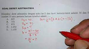 Check spelling or type a new query. Tutorial Menghitung Jumlah Dari N Suku Pada Deret Aritmatika 2 Matematika Smp Dan Sma Youtube