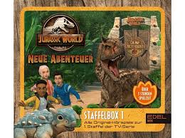 Wong, irrfan khan, vincent d'onofrio, omar sy, jake. Jurassic World Neue Abenteuer Jurassic World Neue Abenteuer Staffelbox 1 Cd Horspiel Kinder Kaufen Saturn