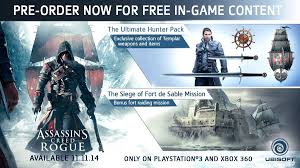 How do we unlock the assassin outfits (altair, ezio, connor, edward & arno)? Assassins Creed Rogue Finding Your Ultimate Hunter Templar Pack Items The Insightful Panda