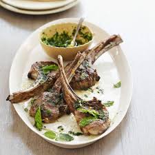 Lamb Chops With Mint Gremolata Recipe Lamb Recipes Easter Dinner Recipes Romantic Meals