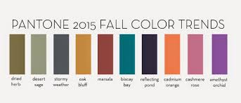 Designs In Paper Pantones Fall 2015 Colors