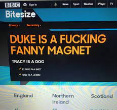 Fri, 05 may 2017 2:31:26 utc. Duke On Twitter Looks Like Someone Has Hacked Bitesize Again Https T Co Rvmiko9k49