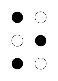 Electronic or refreshable braille displays. File Braille O Svg Wikimedia Commons