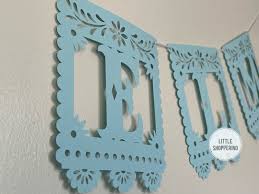 Custom Papel Picado Banner, Personalized Banner, Party Decoration Banner,  Baby Banner, Wedding Banner, Latin Vibes Decor, Fiesta Decoration